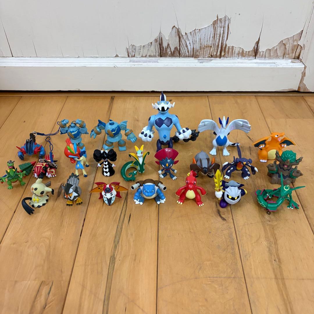 ☆ポケモン☆希少多数　当時物　フィギュア　指人形　ソフビ　ストラップ　根付け