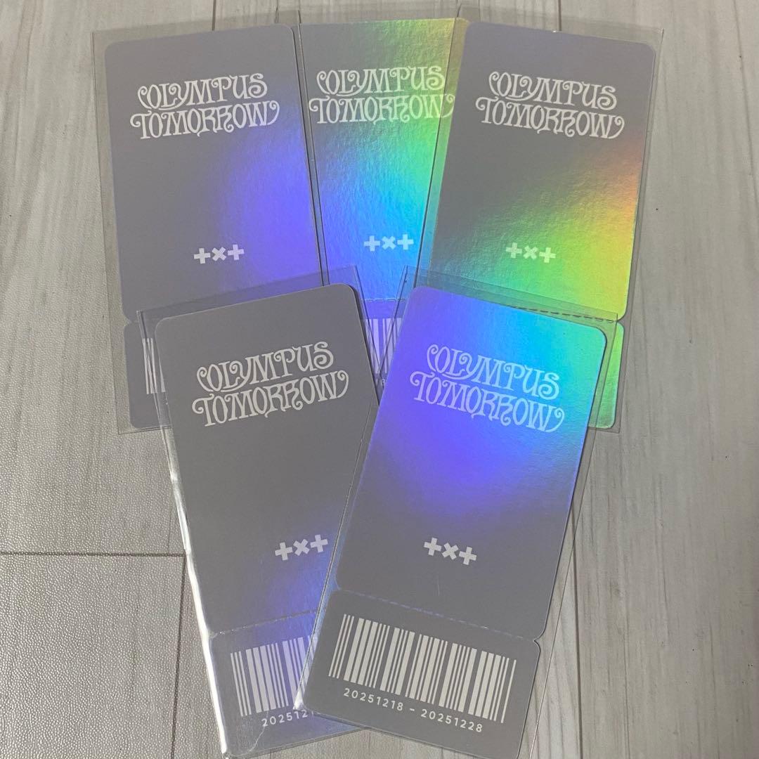 TXT トゥバ シーグリ 購入特典 フォト チケット 2026 ボムギュ スビン