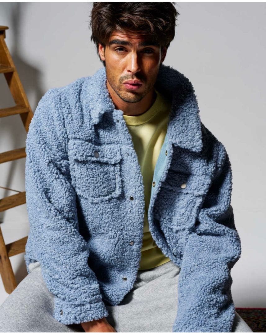 WP westpoint ボアジャケット L ブルー