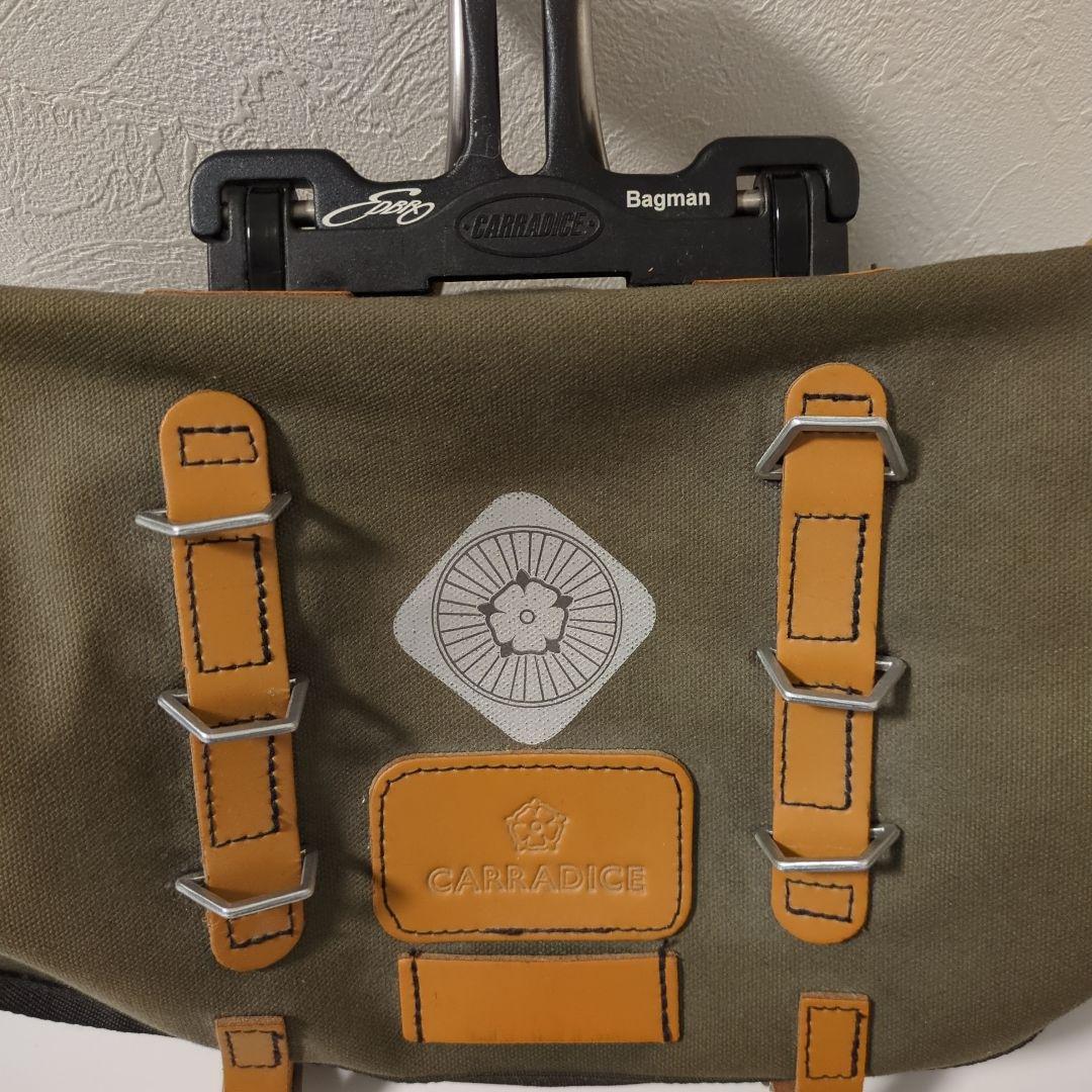 CARRADICE キャラダイス ペンドル サドルバッグ バッグマン付き 美品