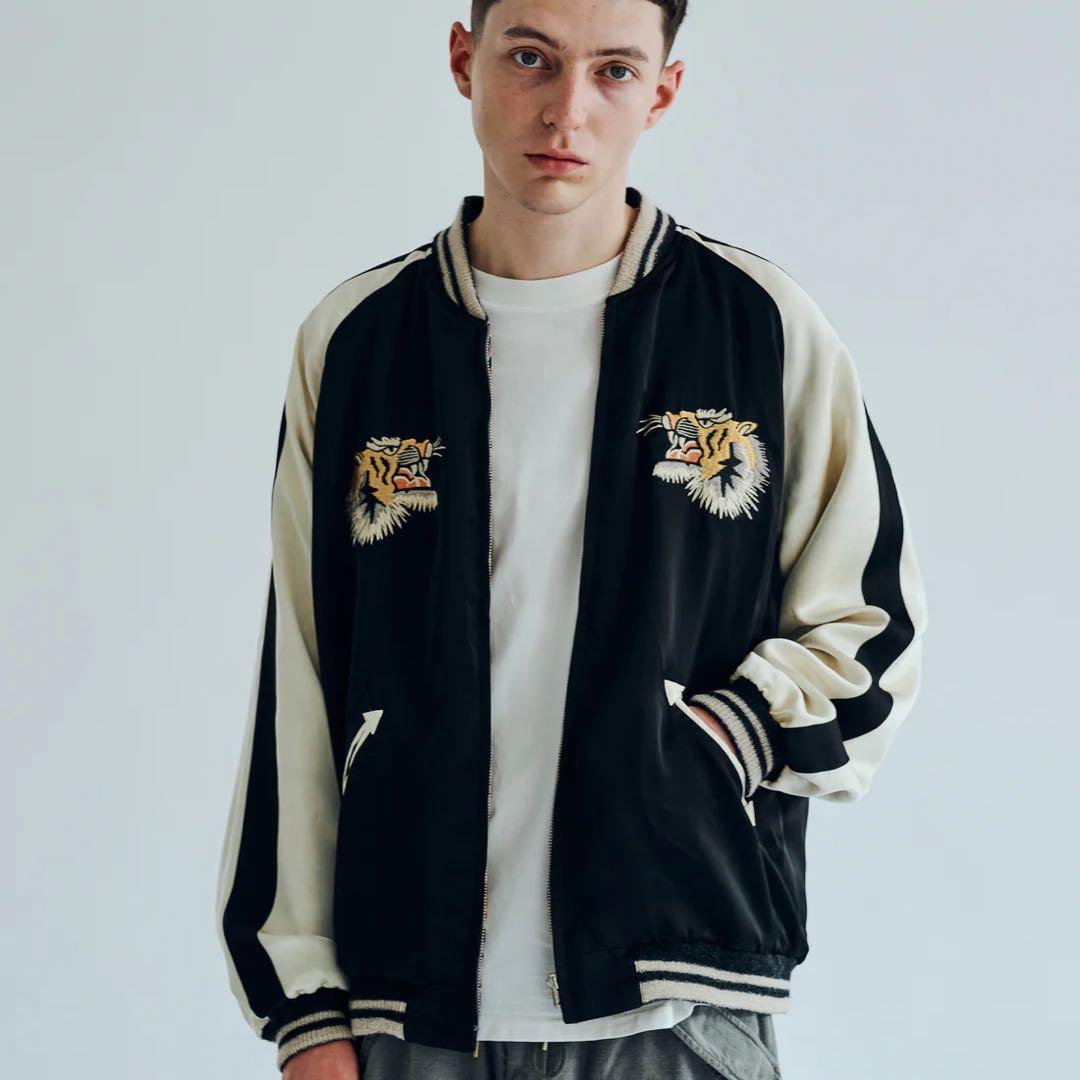 【世界150着限定】GOLD百虎スカジャン 東洋エンタープライズ【サイズM・中】