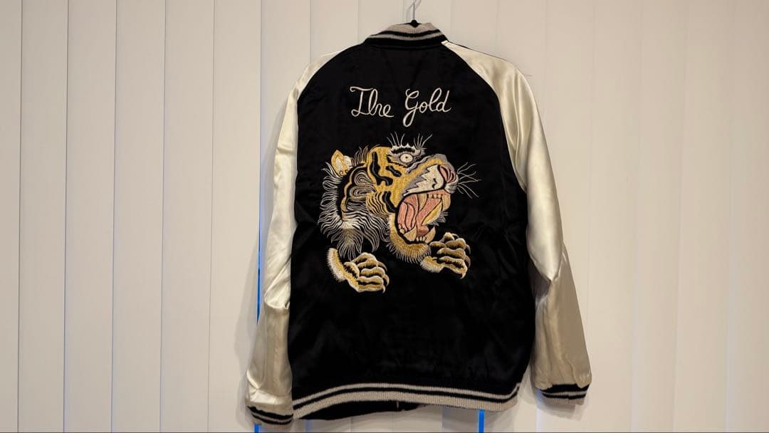 【世界150着限定】GOLD百虎スカジャン 東洋エンタープライズ【サイズM・中】