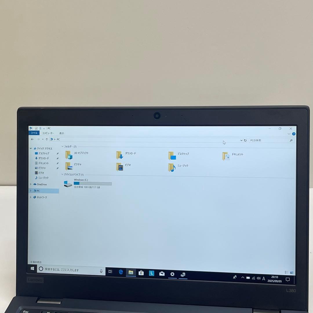 #224 レノボ Thinkpad L380 Celeron SSD128GB