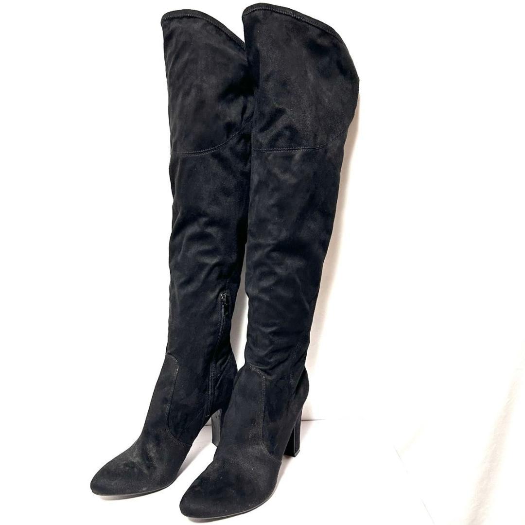 希少✨【UNISA】ウニサ クラシックオーバー二ーブーツ ニーハイ 26.5cm