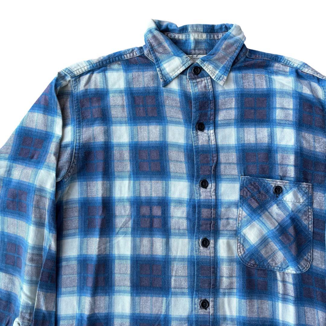 H*中様 50s JC.Penny プリントネルシャツ ヴィンテージ 希少 レア