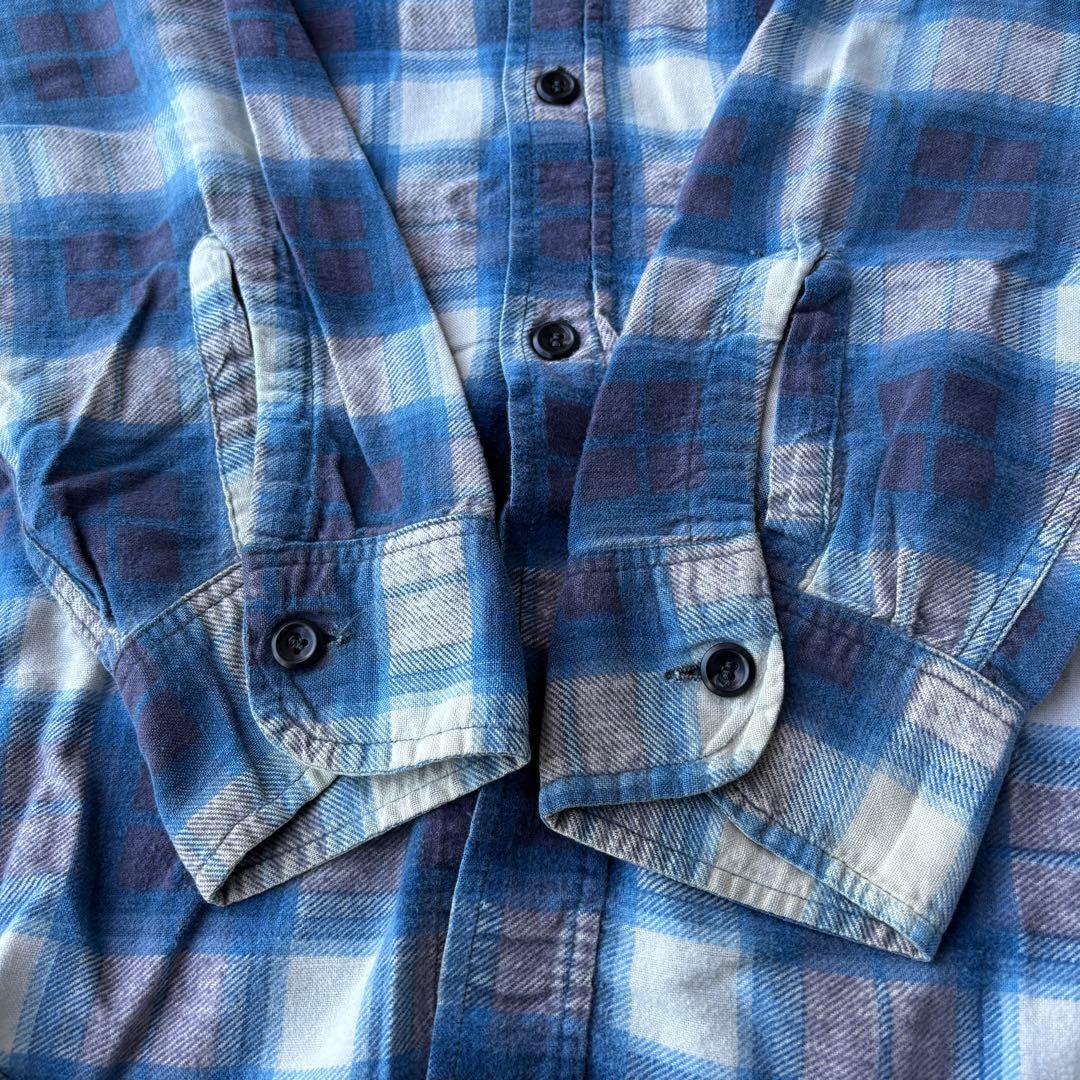 H*中様 50s JC.Penny プリントネルシャツ ヴィンテージ 希少 レア