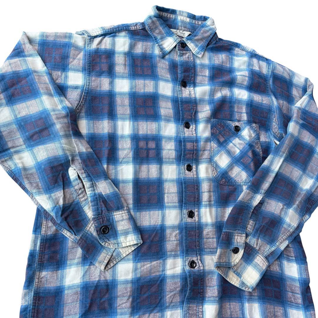 H*中様 50s JC.Penny プリントネルシャツ ヴィンテージ 希少 レア