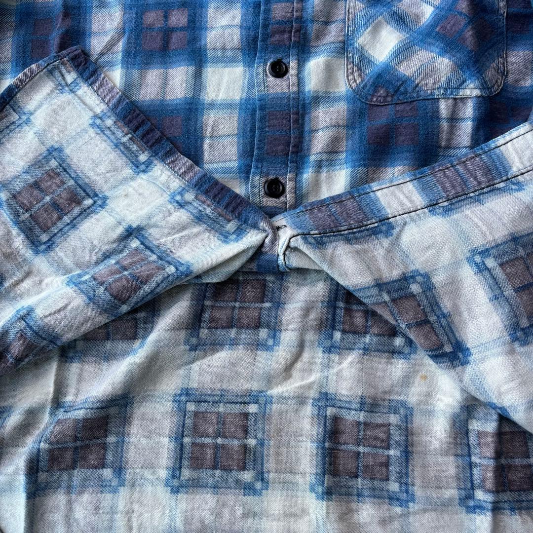 H*中様 50s JC.Penny プリントネルシャツ ヴィンテージ 希少 レア