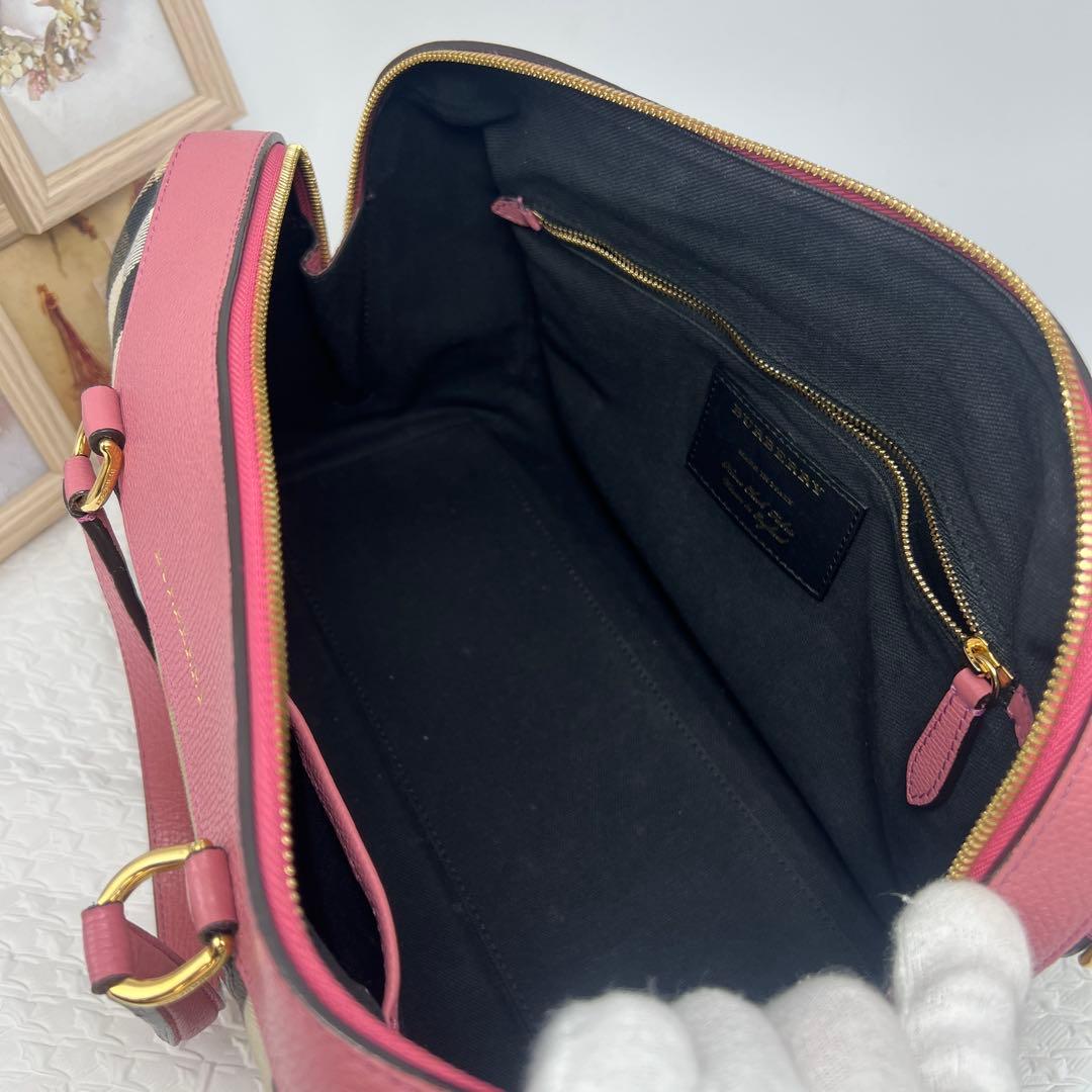 ひなあか ✨極美品✨BURBERRY バーバリー2WAYミニボストンバッグ