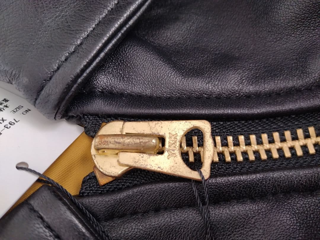 レトログレード トラッカージャケット レザージャケット 襟付き schott