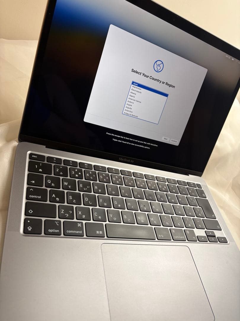 M1 MacBook Air 8G/13インチ/512GB