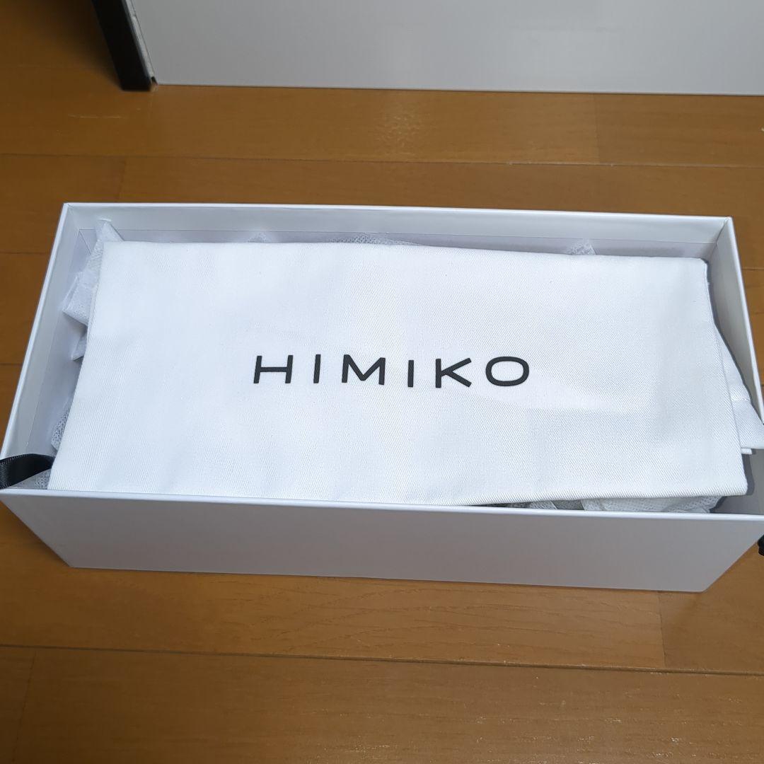 HIMIKO ブラック ポインテッドトゥパンプス 低ヒール25.5