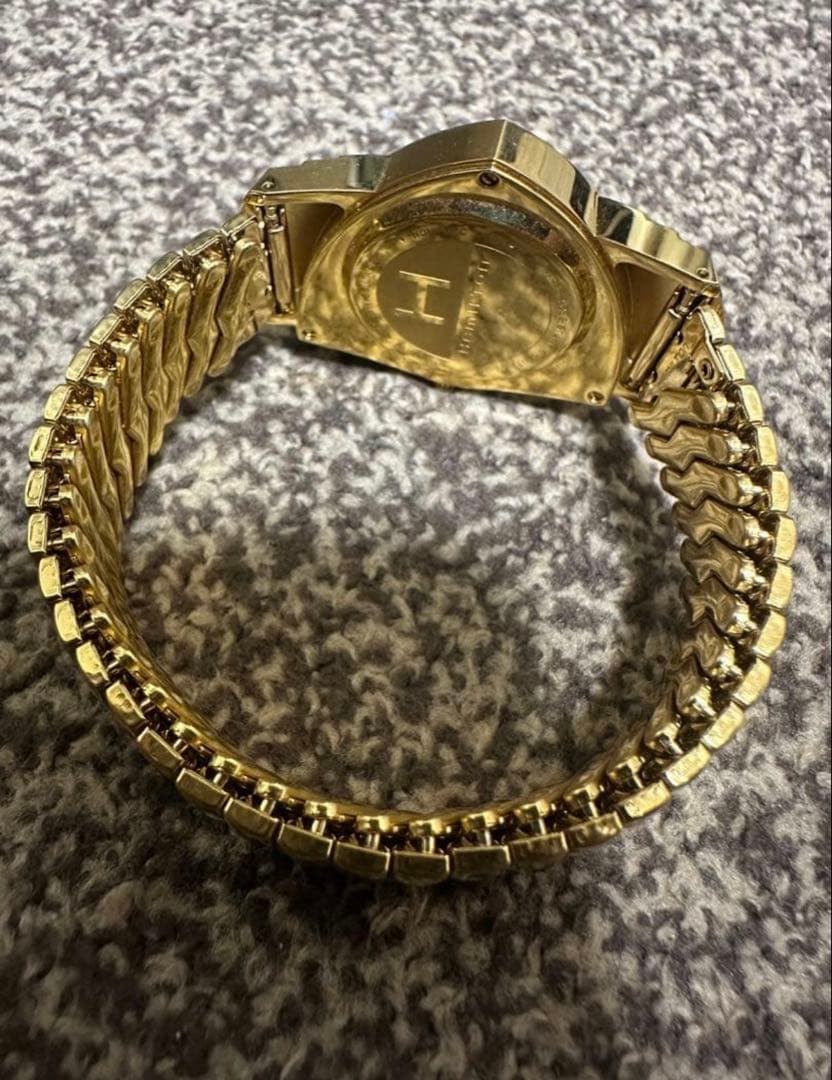 Hamilton ベンチュラ時計ゴールド文字盤青