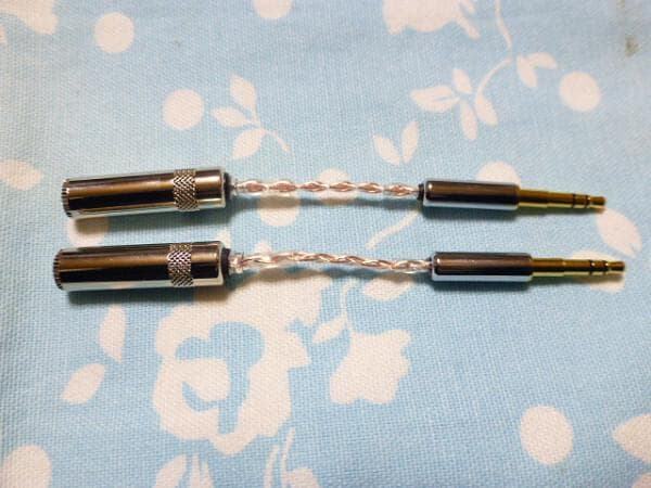 キンバー Z7 3.5mm×2 → T1 2nd JVC beyer 変換