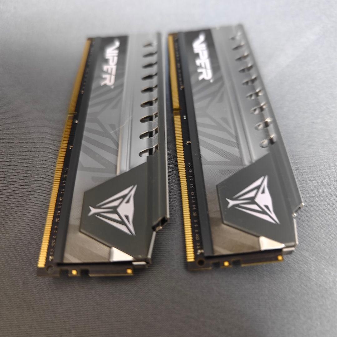DDR4 16GBメモリ2本（16GB x 2 32GB）VIPER