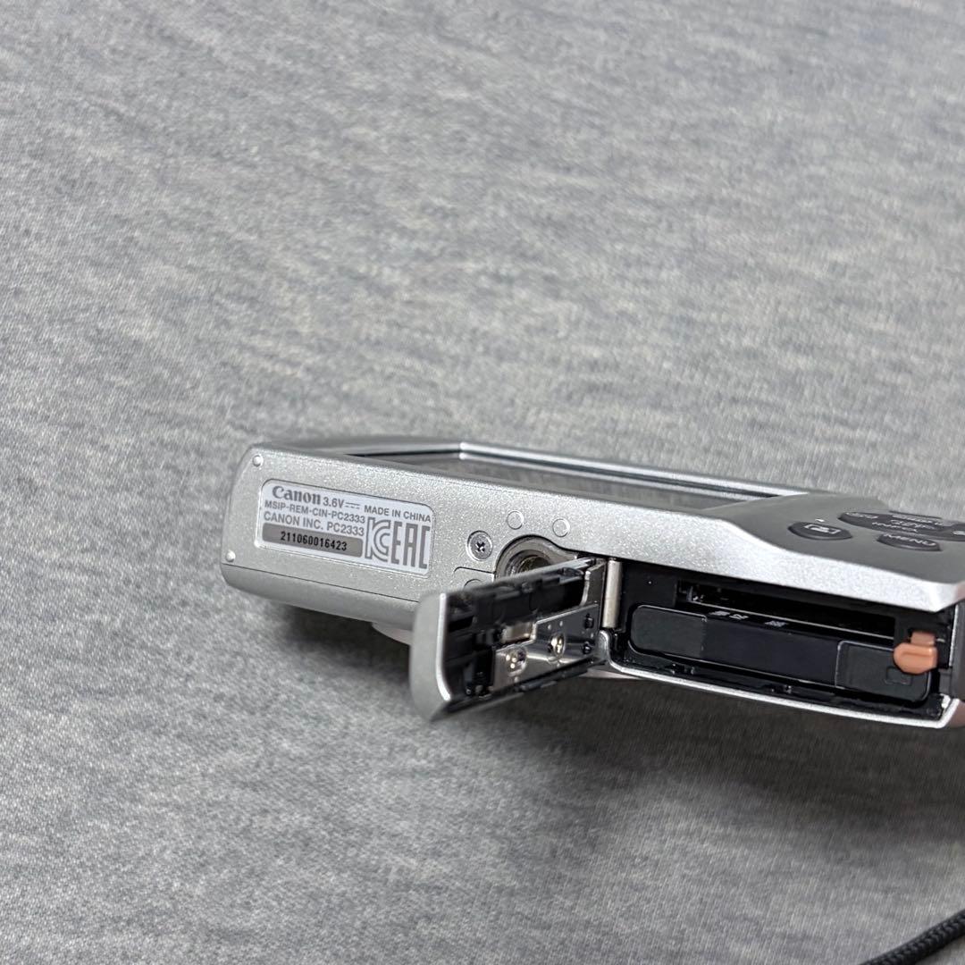 【美品】Canon IXY 200 SL シルバー コンデジ 箱付き