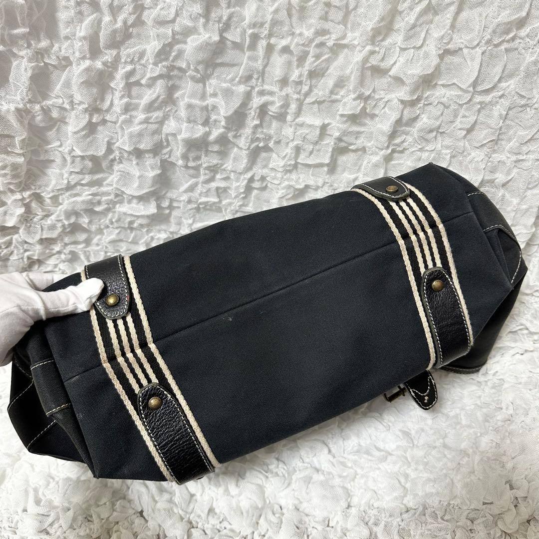 人気✨バーバリー ブルーレーベル トートバッグ キャンバス ホースロゴ