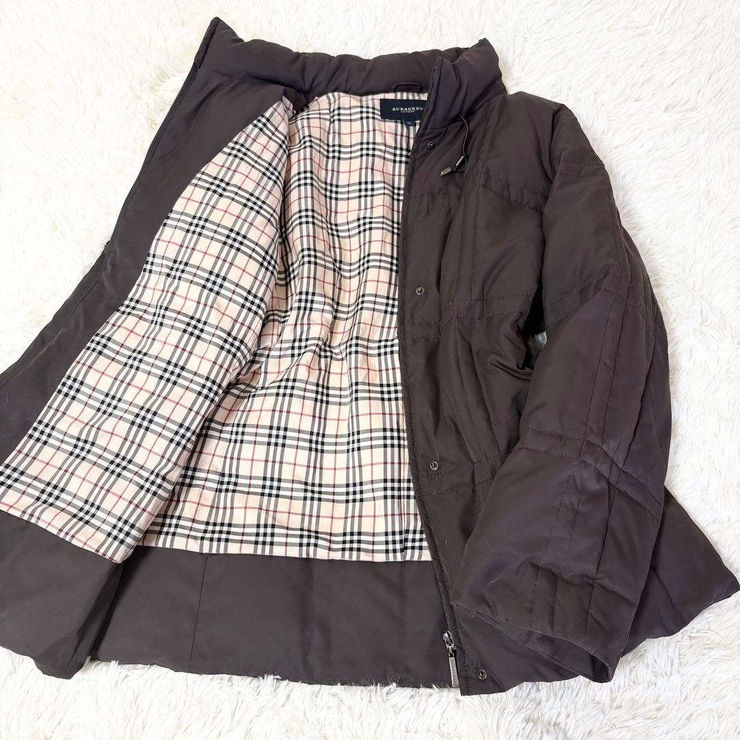 美品✨バーバリーロンドン 中綿ダウンコート ジャケット ノバチェック 2XL