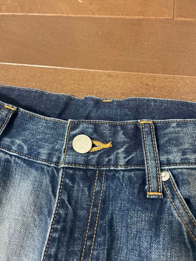 パンツ Ancellm AGING WIDE 5P DENIM PANTS