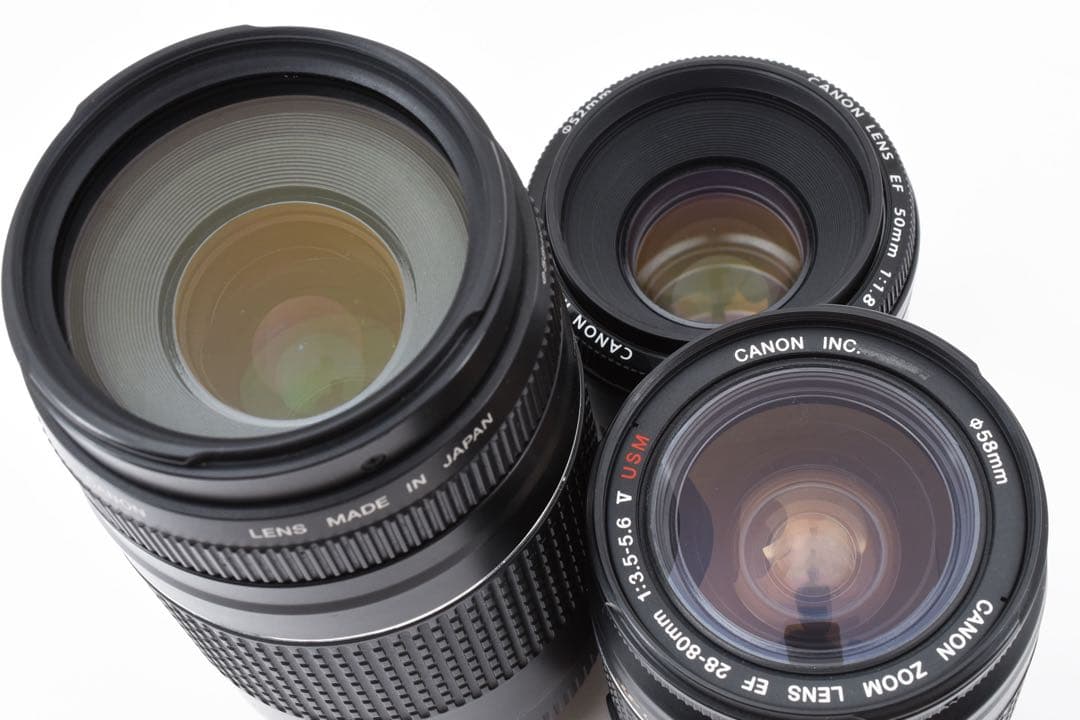 保証/Canon EOS 5D mark III標準&望遠&単焦点レンズセット