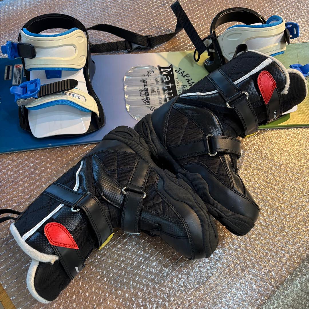 キッズ　子供　スノーボード　ブーツ付　K2 118cm Spoon 23cm