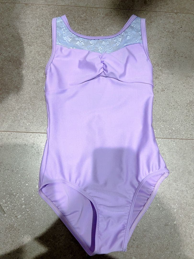 Chacott 140 レオタード 水色 チャコット バレエ