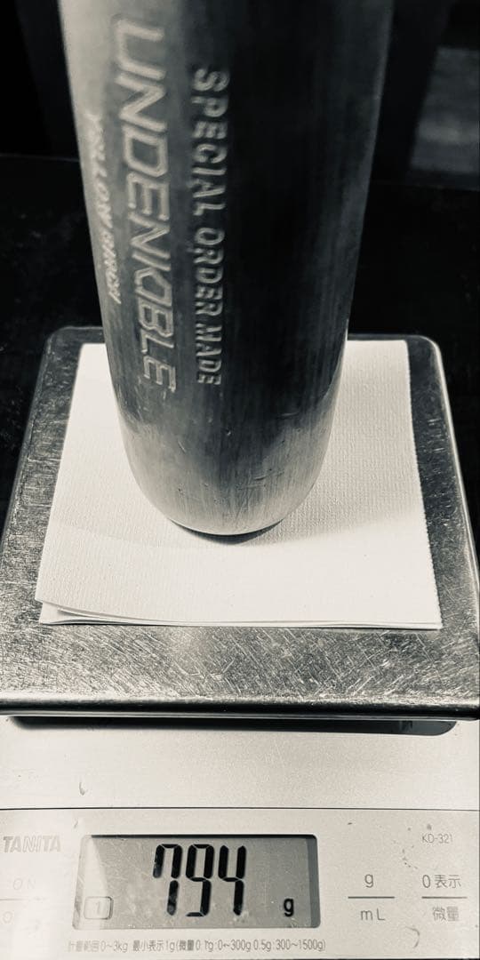 アンダーアーマー限定軟式木製バット794gYY柳田悠岐型イエローバーチ中実仕様