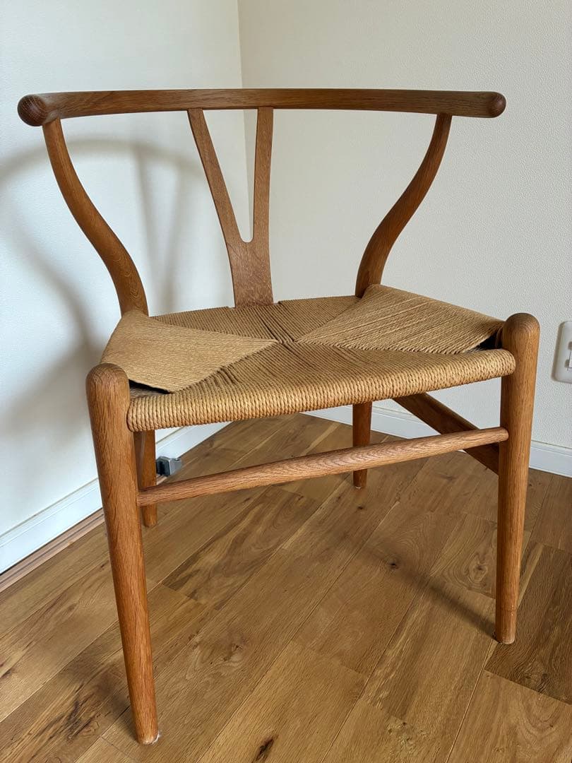 ヴィンテージ 　Yチェア オーク材　CH24 ウェグナー　オイル仕上げ