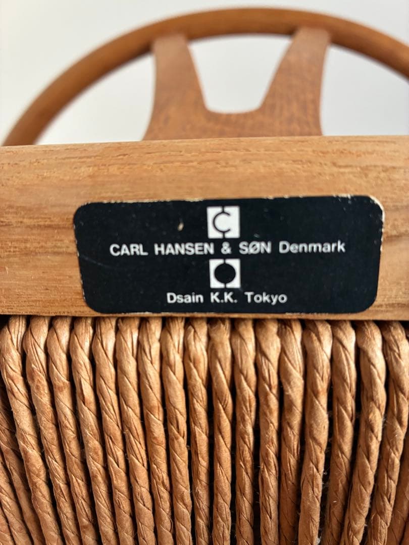 ヴィンテージ 　Yチェア オーク材　CH24 ウェグナー　オイル仕上げ