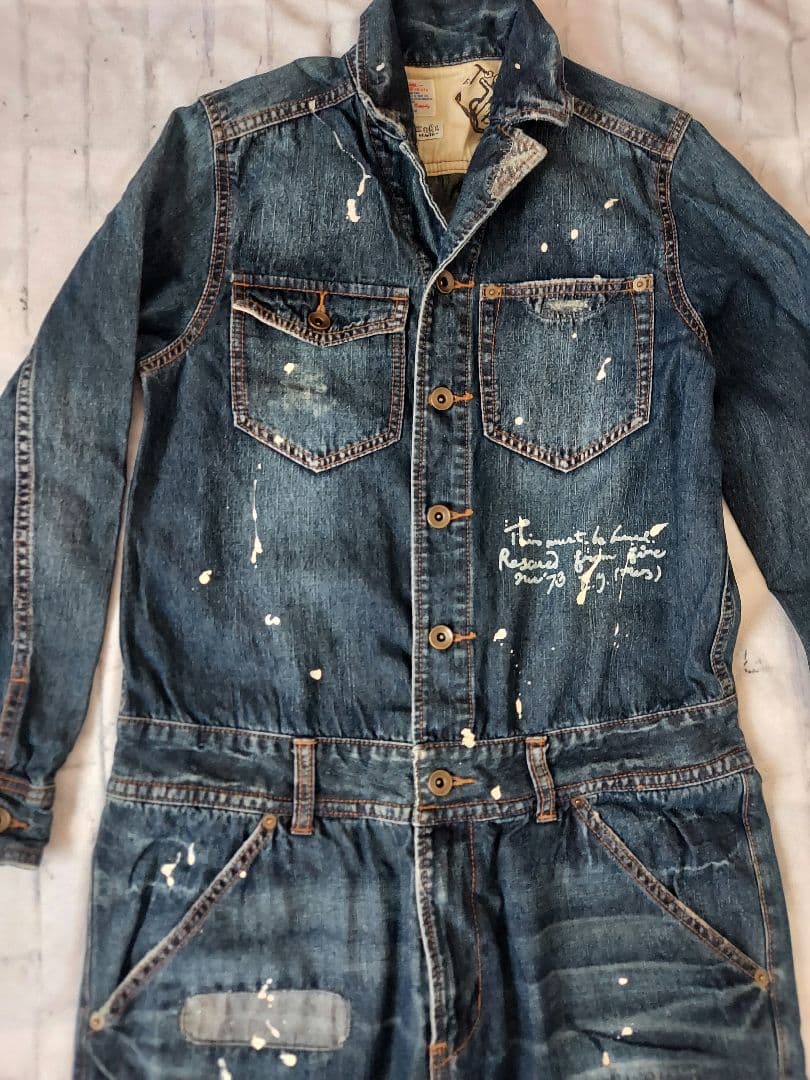 AOZORA✖︎TOBILA　コラボ　デニム　オールインワン