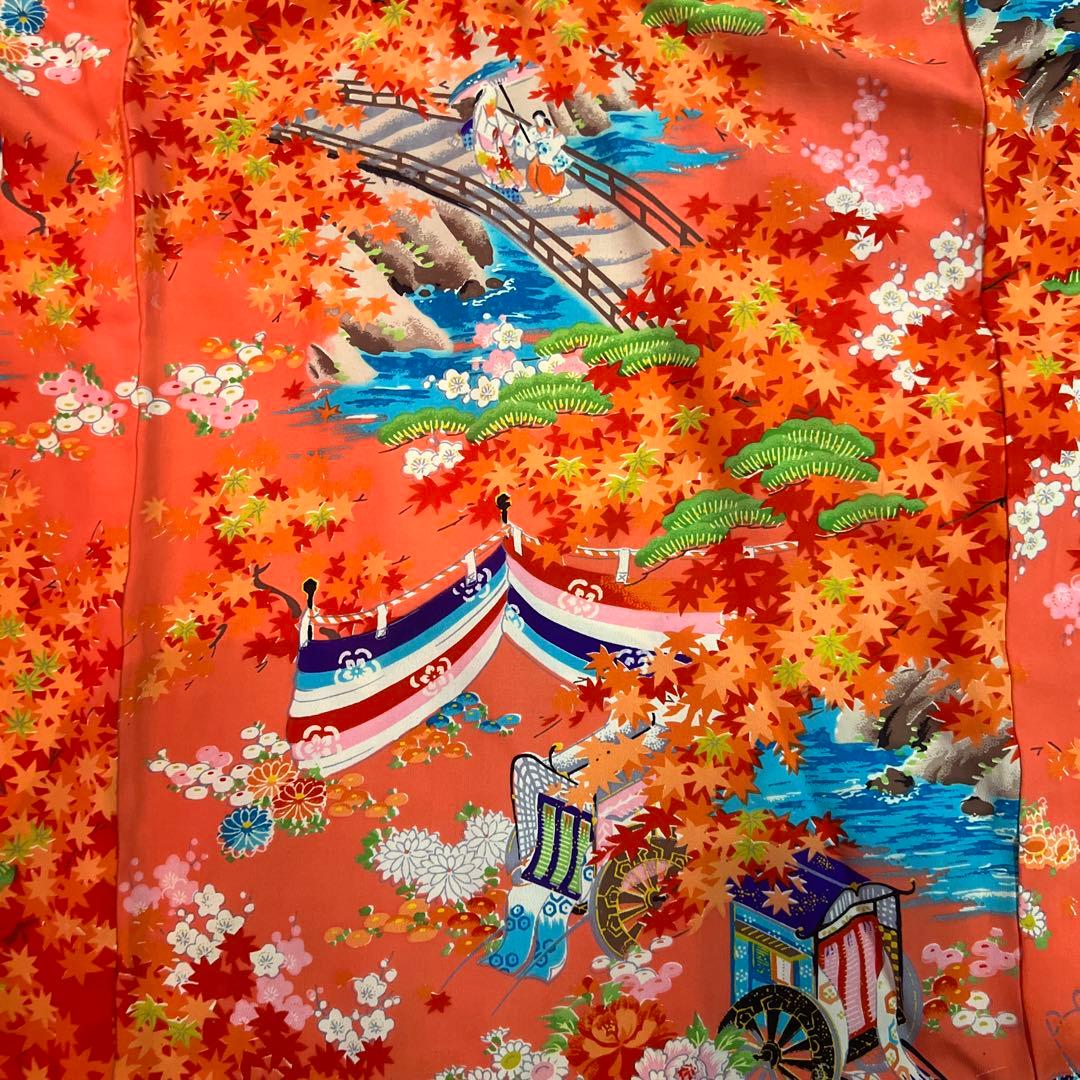 専用 お着物のみ アンティーク 逸品 七五三 三歳 着物 被布