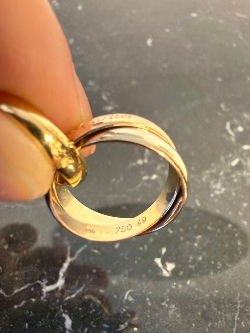 カルティエ トリニティリング ビンテージ 49