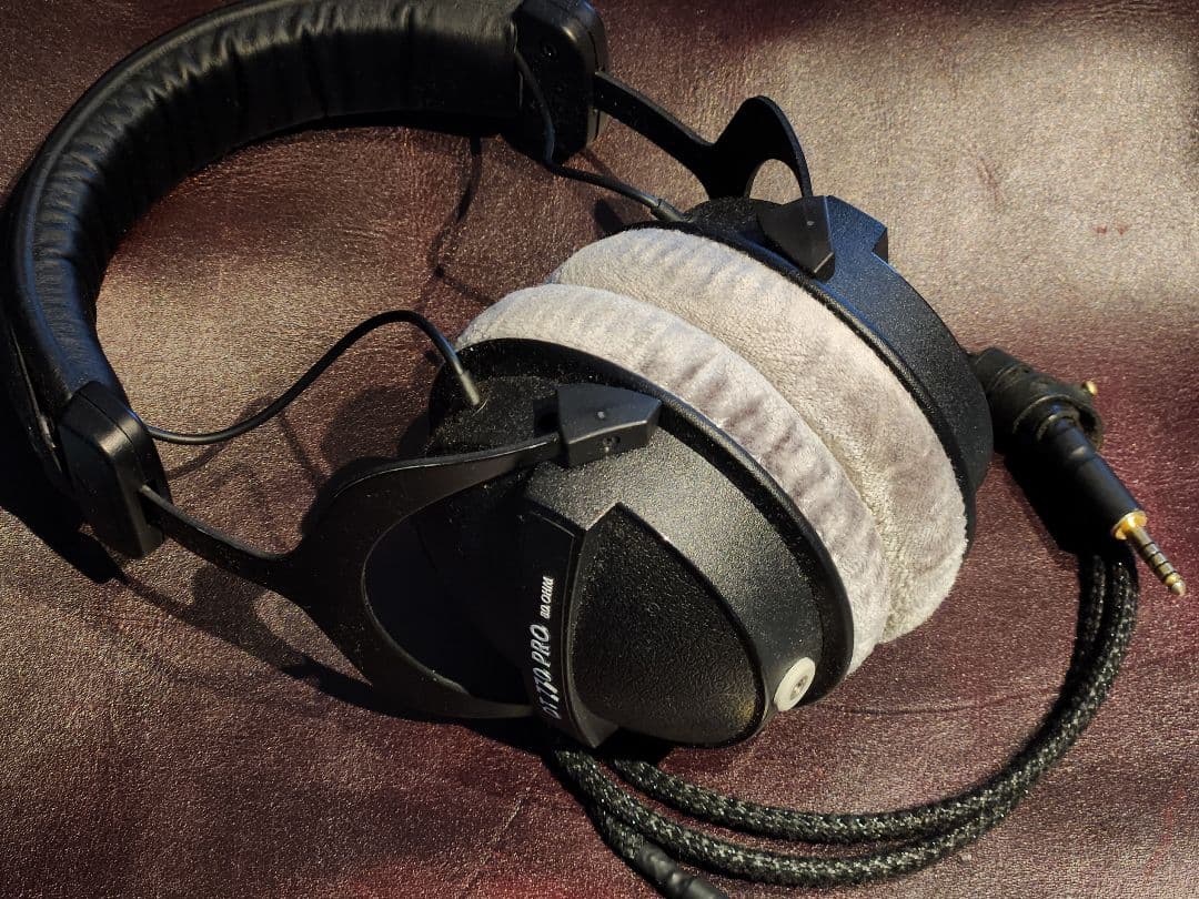 Beyerdynamic DT 770 PRO 80Ω ケーブル着脱&バランス化