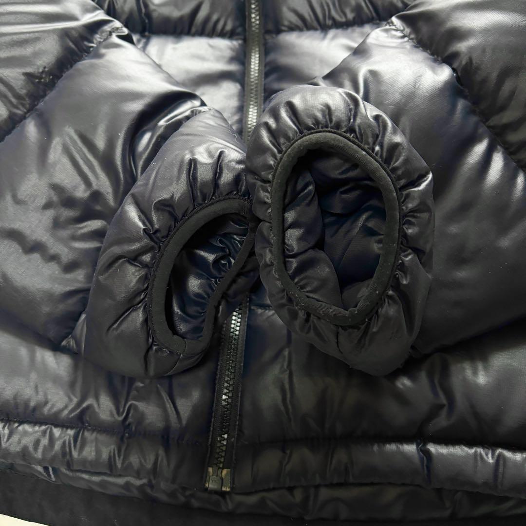 ノースフェイス アコンカグアフーディ ダウンジャケット ブラック L