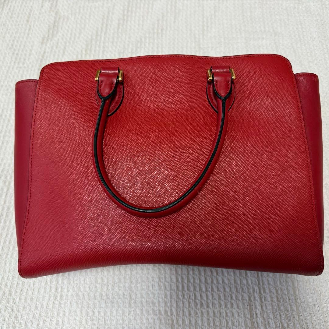 SAFFIANO 2wayハンドバック(傷汚れあり)