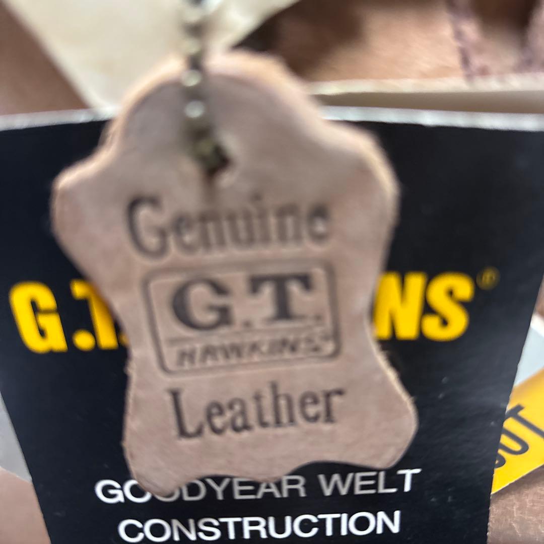 新品GT HAWKINS エンジニアブーツ／ホーキンス タン ベージュ ヌバック