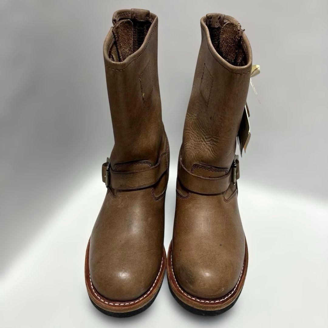 新品GT HAWKINS エンジニアブーツ／ホーキンス タン ベージュ ヌバック