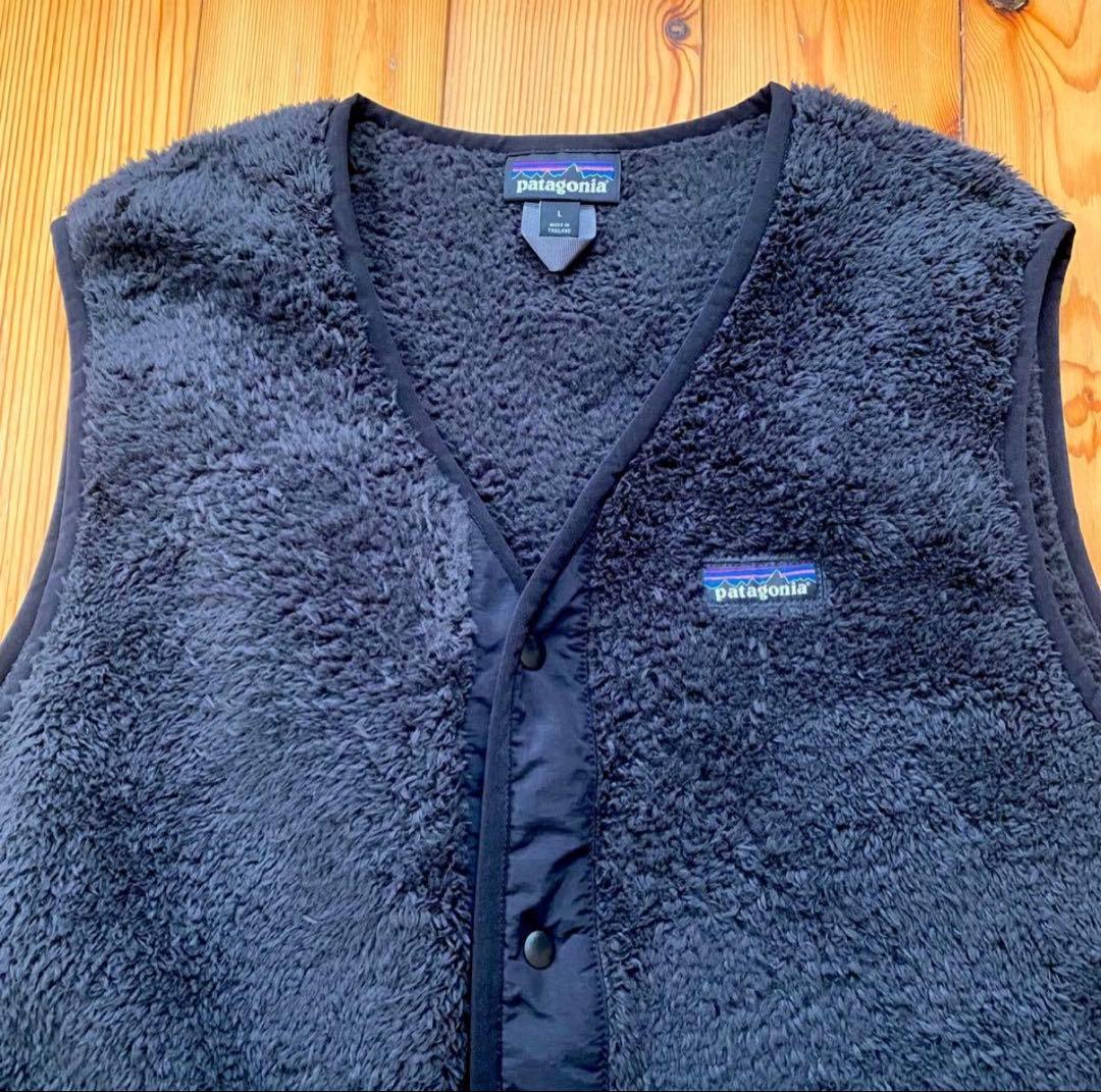 patagoniaパタゴニア ロスガトスベスト フリースベスト M ブラック