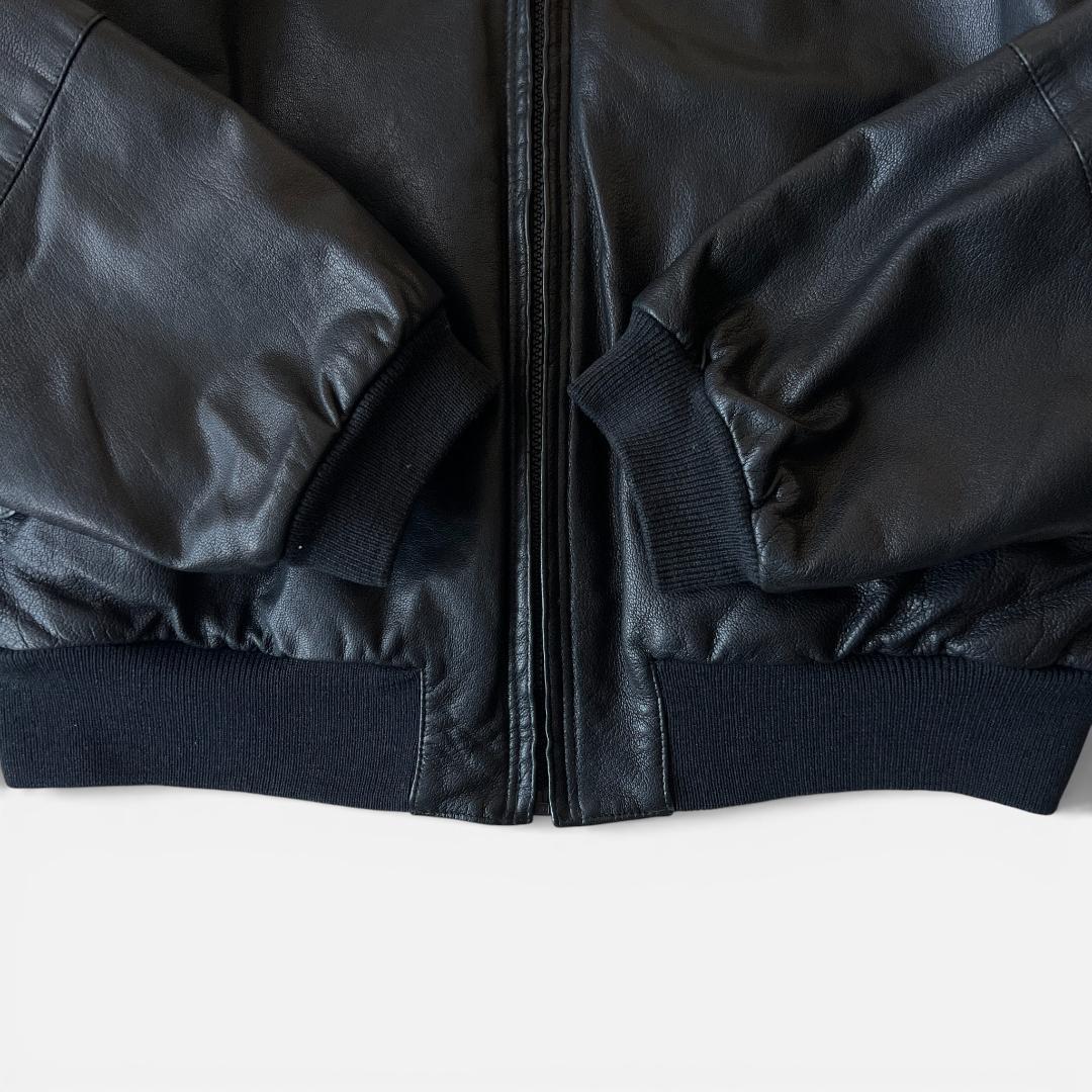 ジャケット・アウター 90s Giorgio Armani Leather Bomber Jacket