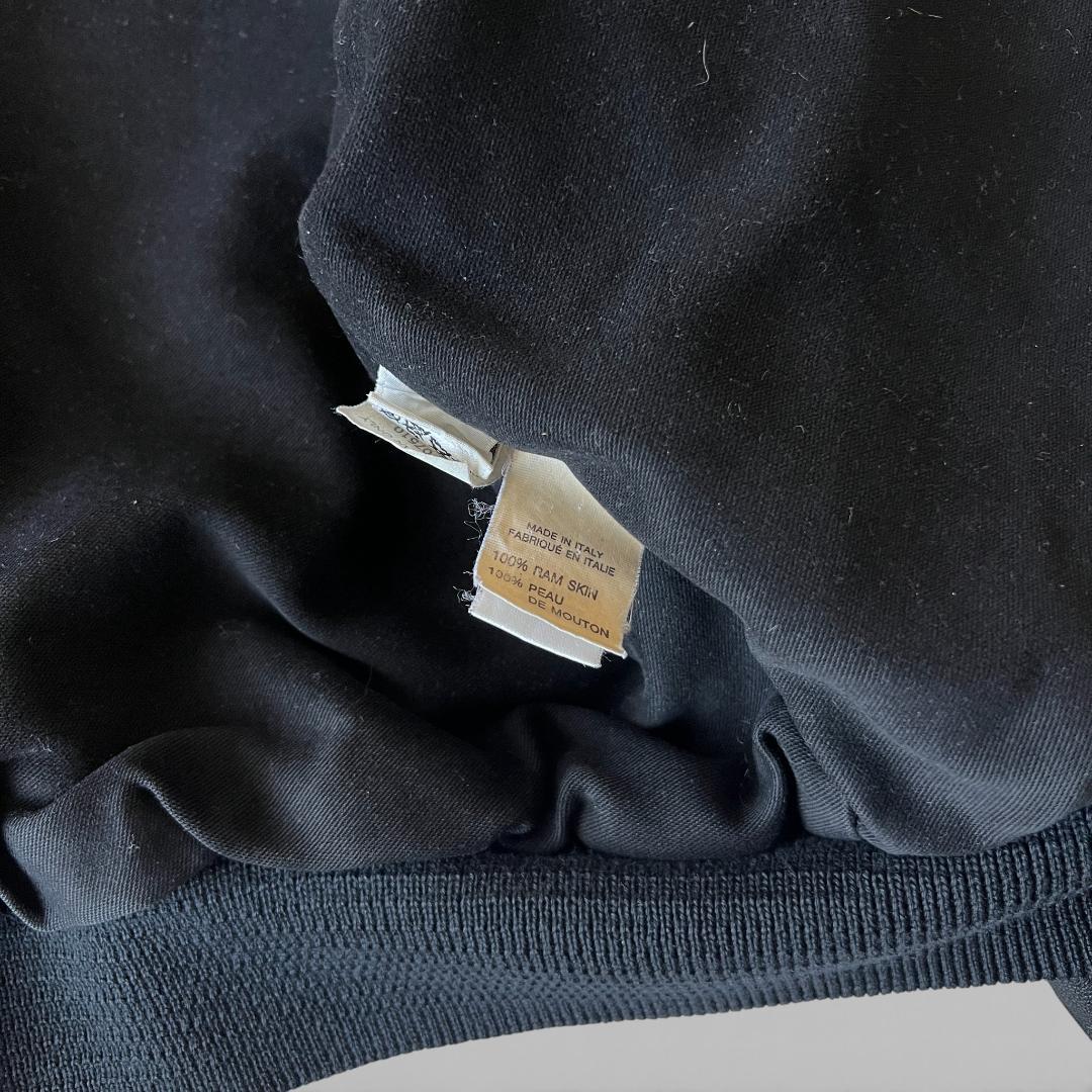 ジャケット・アウター 90s Giorgio Armani Leather Bomber Jacket