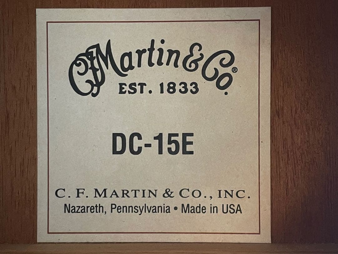 Martin DC-15E エレアコ オールマホ D-15E D-15M