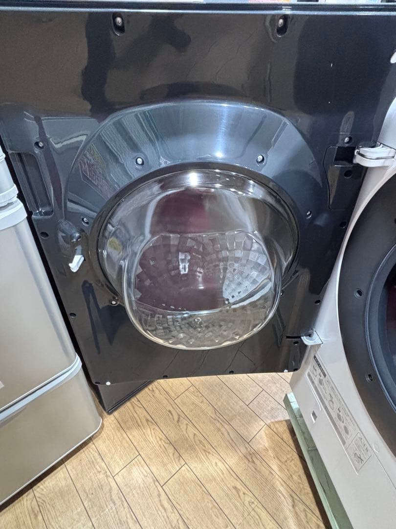 T11 SHARP ドラム式洗濯機 ES-W114-SL 本体 (2022年製)