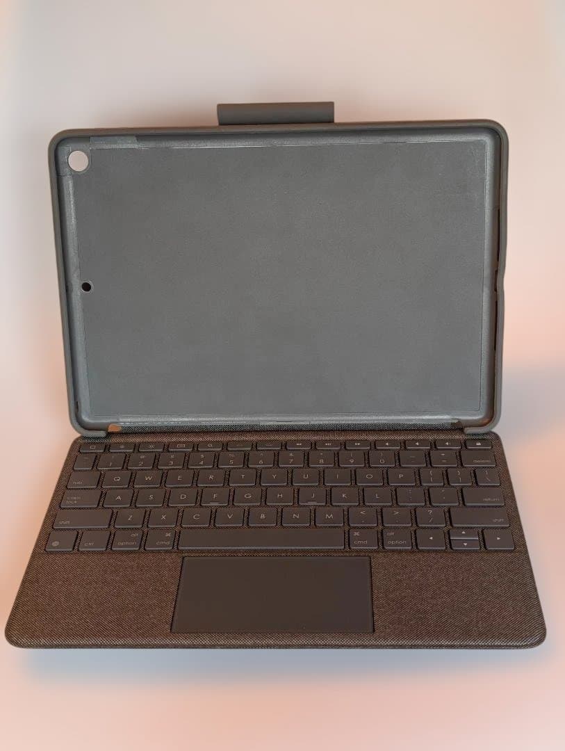 iPad (第9世代) Wi-Fi 64GB＋Logitech＋純正レザー美品