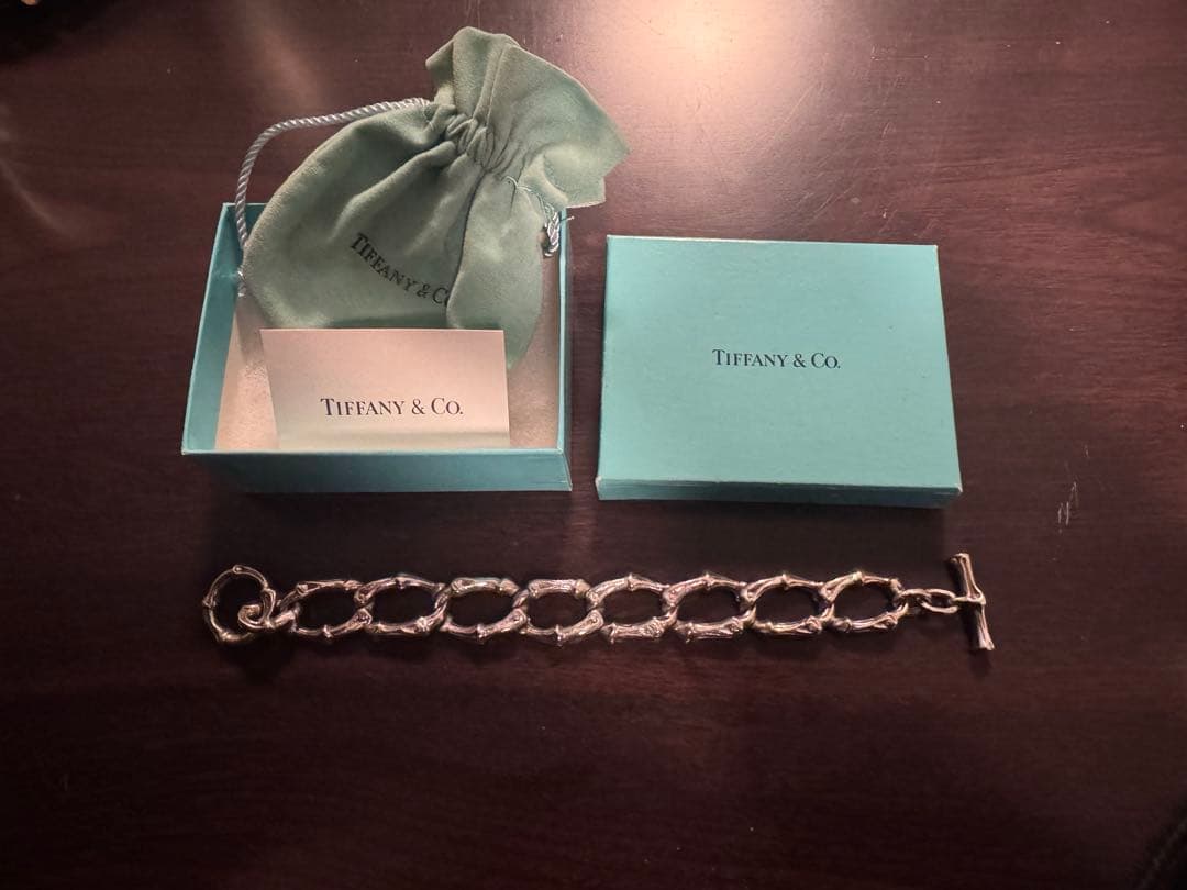【廃版】old tiffany ティファニーバンブーブレスレット