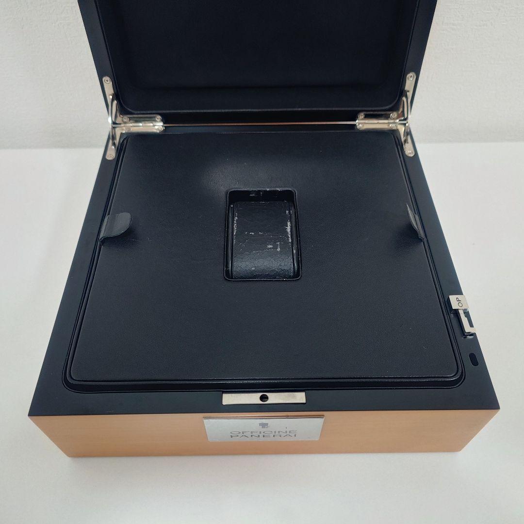 パネライ ウォッチボックス ウォッチケース 時計ケース 空箱 木箱 冊子 鍵付き