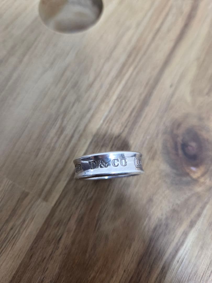 美品 ティファニー 1837 リング　16号