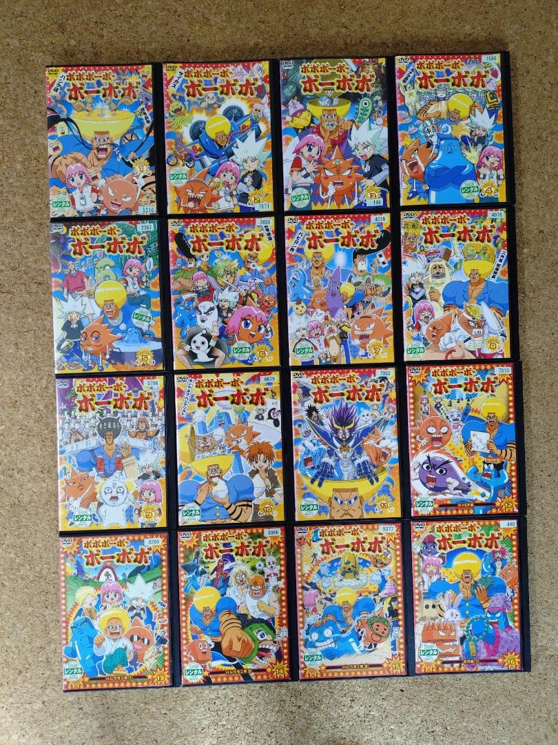ボボボーボ・ボーボボ DVD 全26巻セット　レンタル落ち