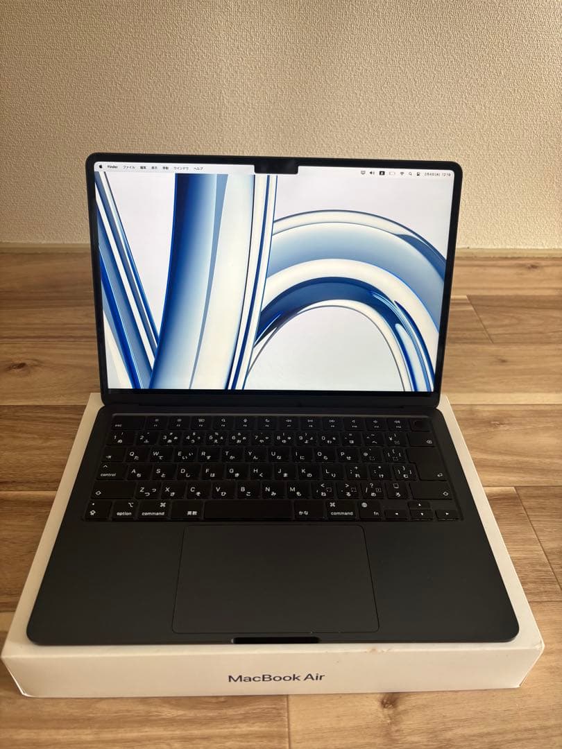 【美品】MacBook Air M3 13インチ 8GB 512GB 箱付