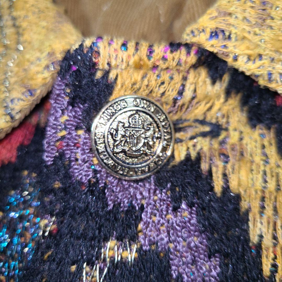 ★*★様 ficce フィッチェ ドン小西 ブルゾン ジャケット 刺繍 総柄 8