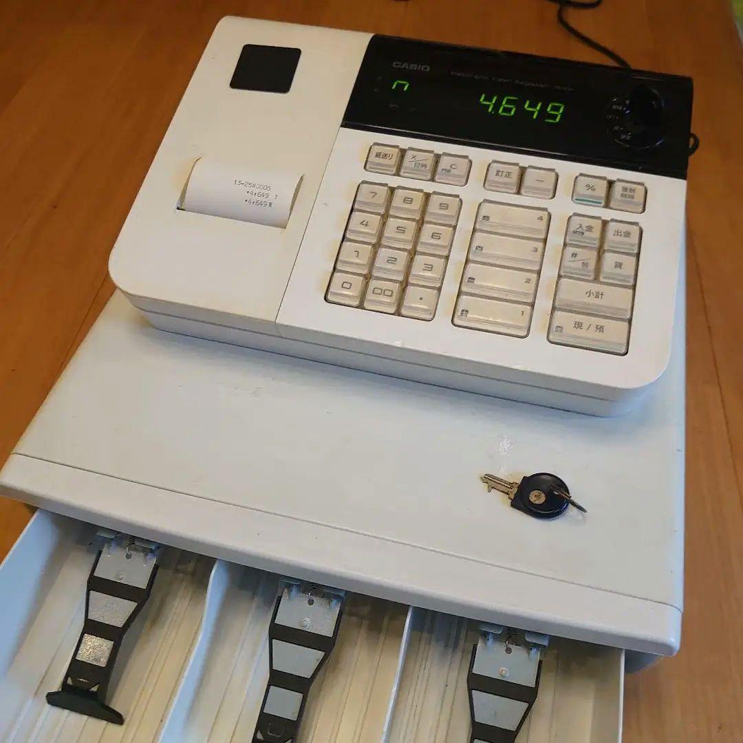 カシオ CASIO 電子レジスター 110ER 動作品